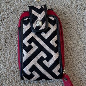 Spartina 449 Black and Red Phone Holster